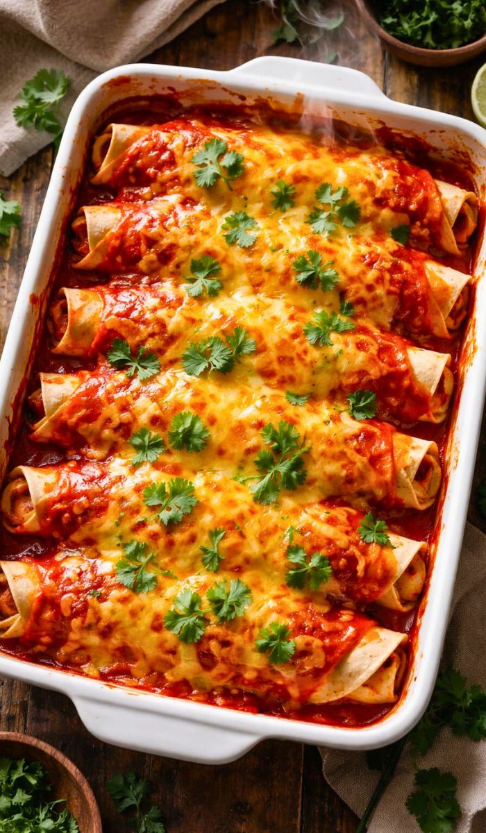 Hairy Bikers Chicken Enchiladas Recipe
