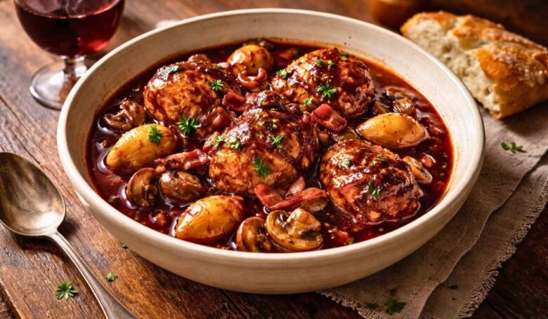 Hairy Bikers Coq au Vin Recipe