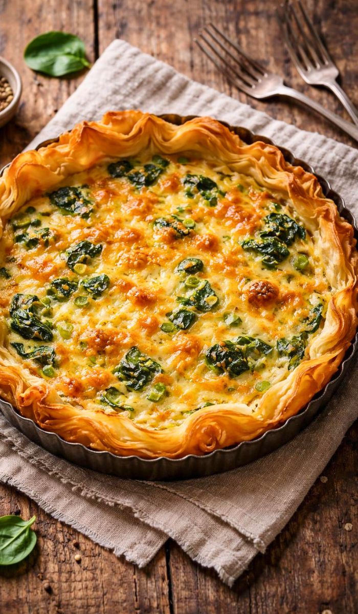 Hairy Bikers Filo Pastry Quiche Recipe