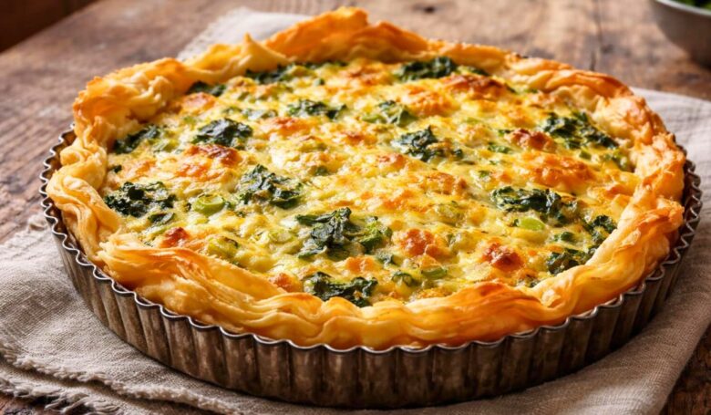 Hairy Bikers Filo Pastry Quiche Recipe