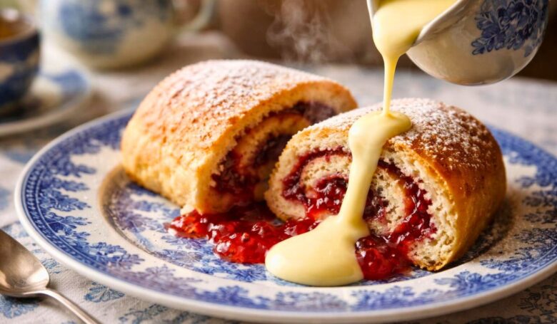 Hairy Bikers Jam Roly Poly Recipe