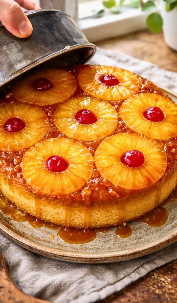 Hairy Bikers Pineapple Upside Down Cake Recipe