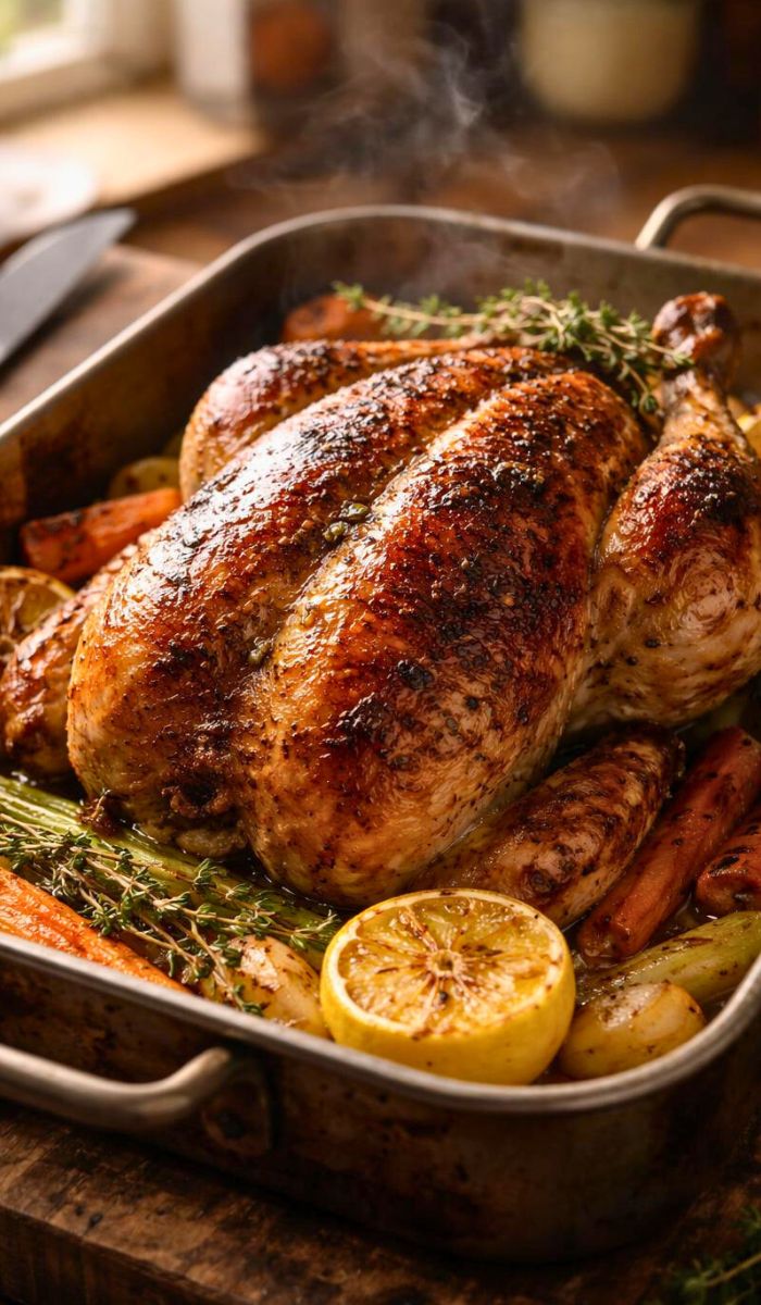 Hairy Bikers Roast Chicken Recipe