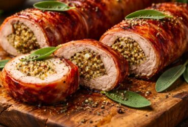 Hairy Bikers Stuffed Pork Tenderloin Recipe