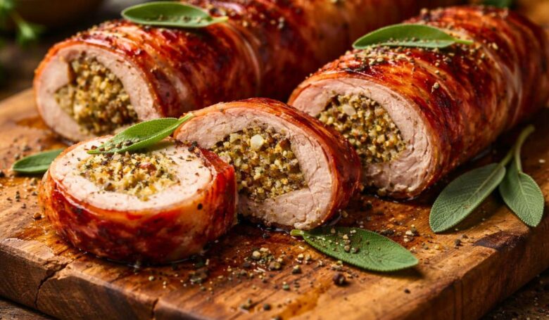 Hairy Bikers Stuffed Pork Tenderloin Recipe