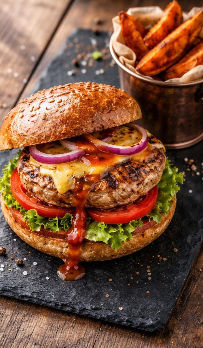 Hairy Bikers Turkey Burgers Recipe