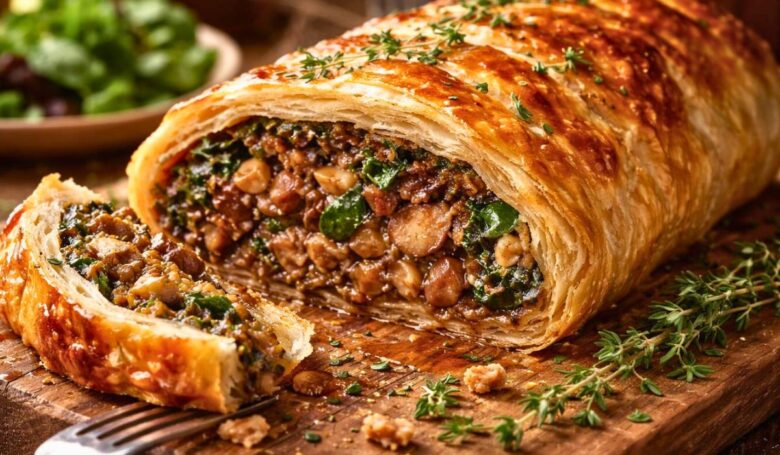 Hairy Bikers Veggie Wellington Recipe