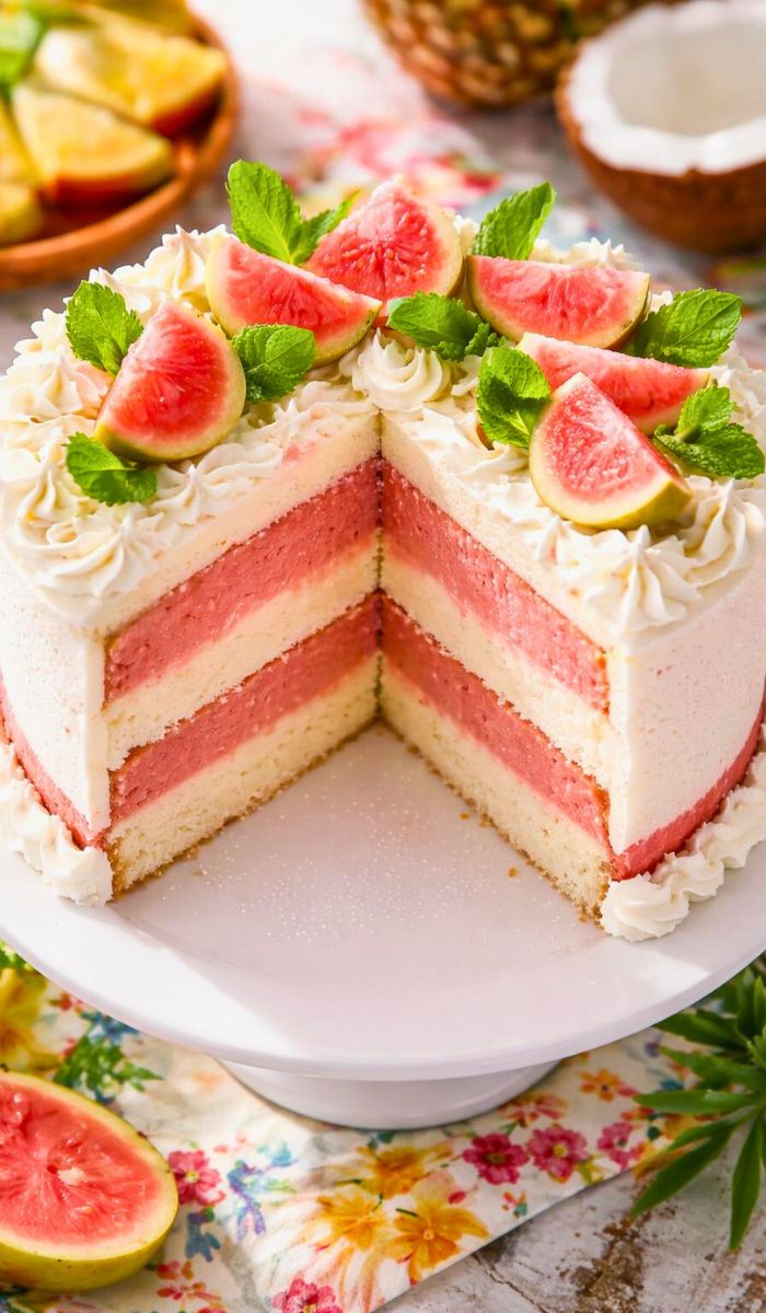Hawaiian Guava Cake Recipe