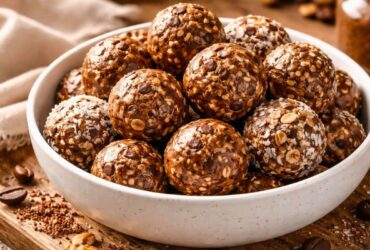 Healthy Coffee Protein Balls