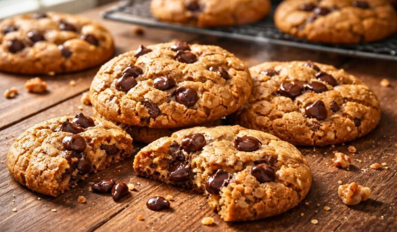 High-Protein Chocolate Chip Yogurt Cookies Recipe