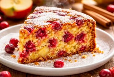 Ina Garten Easy Cranberry and Apple Cake Recipe