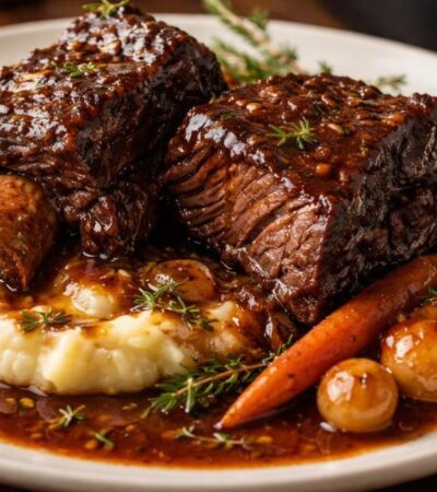 Ina Garten's Red Wine-Braised Short Ribs Recipe