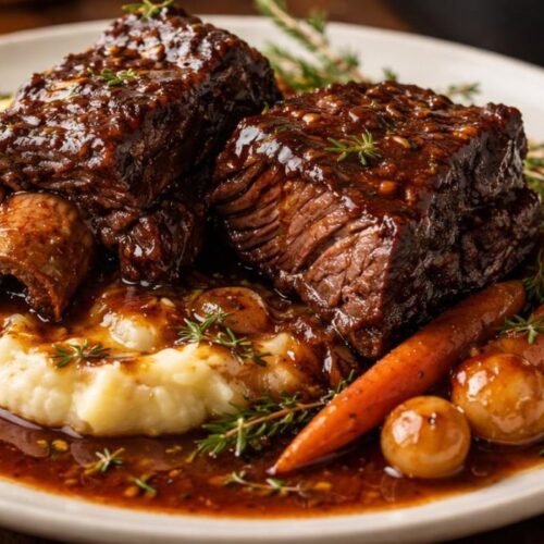 Ina Garten's Red Wine-Braised Short Ribs Recipe