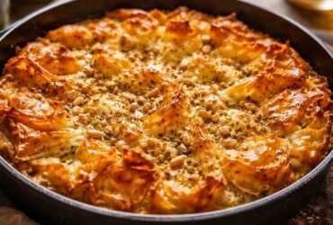Jamie Oliver Feta Spinach Filo Pie Recipe
