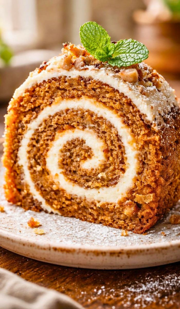 Jamie Oliver Rolled Carrot Cake Recipe