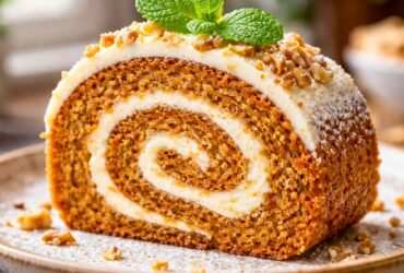 Jamie Oliver Rolled Carrot Cake Recipe