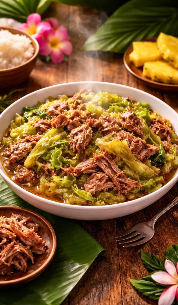 Kalua Pork and Cabbage Recipe
