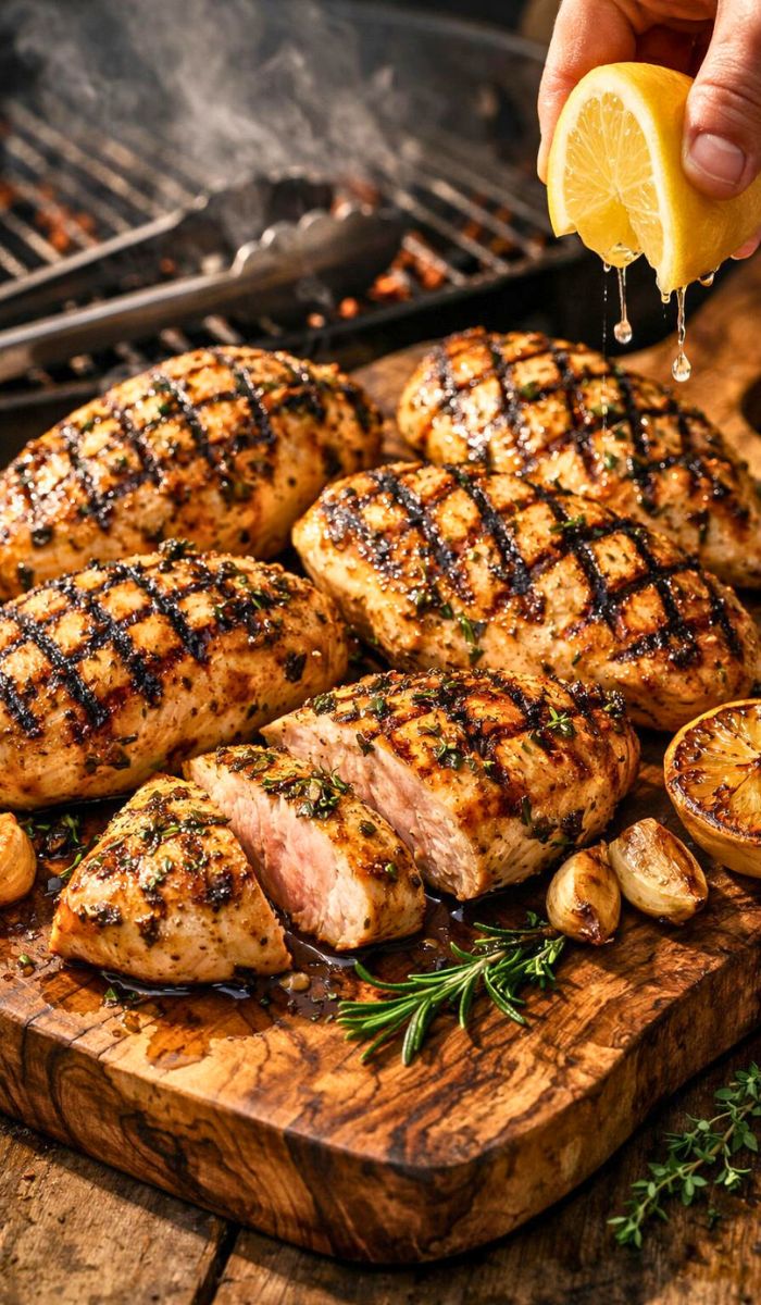 Lemon Herb Grilled Chicken Recipe