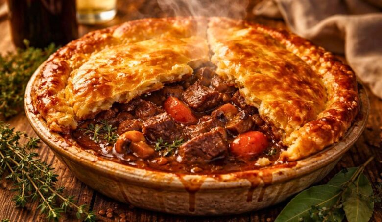 Mary Berry Beef Bourguignon Pie Recipe