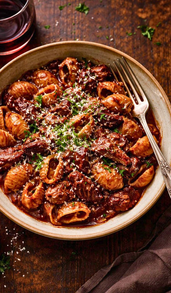 North Italia Braised Short Rib Lumache Recipe