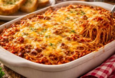 Paula Deen Baked Spaghetti Recipe