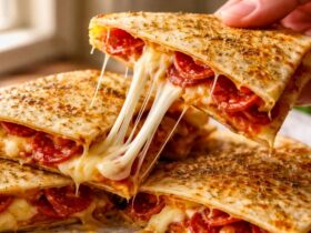 Pepperoni Pizza Quesadillas Recipe