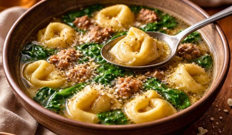 Sausage Tortellini in Brodo Recipe