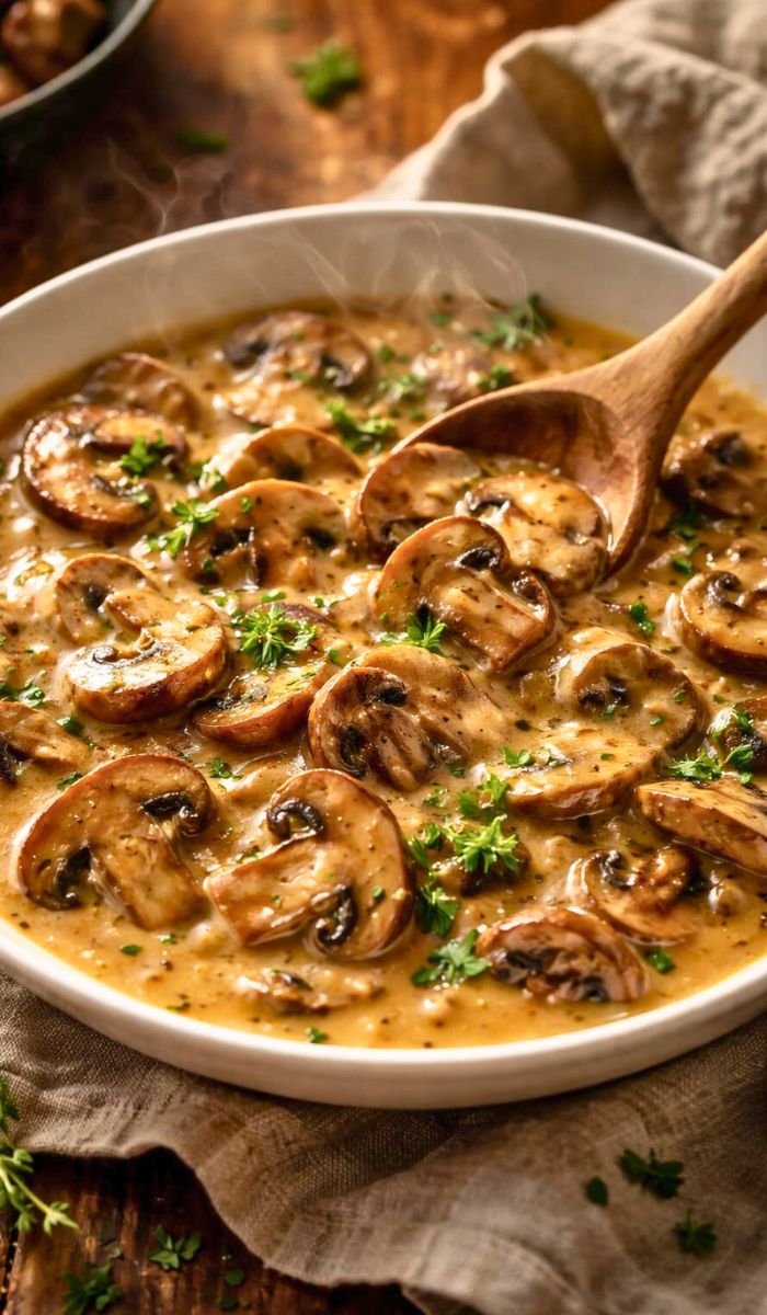 Simple Marsala Mushroom Sauce Recipe