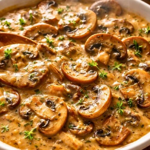 Simple Marsala Mushroom Sauce Recipe