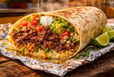 Taco Truck Carne Asada Burrito Recipe