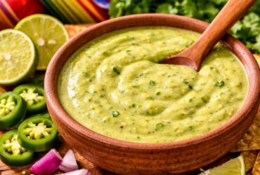 Taqueria Style Creamy Jalapeno Salsa Recipe