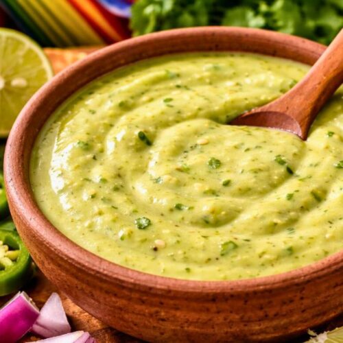 Taqueria Style Creamy Jalapeno Salsa Recipe