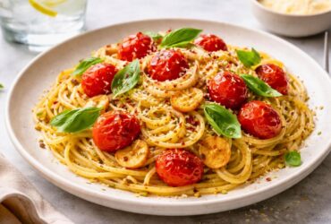 Tomato Garlic Pasta Recipe