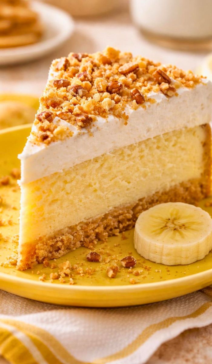 Banana Pudding Crunch Cheesecake Recipe