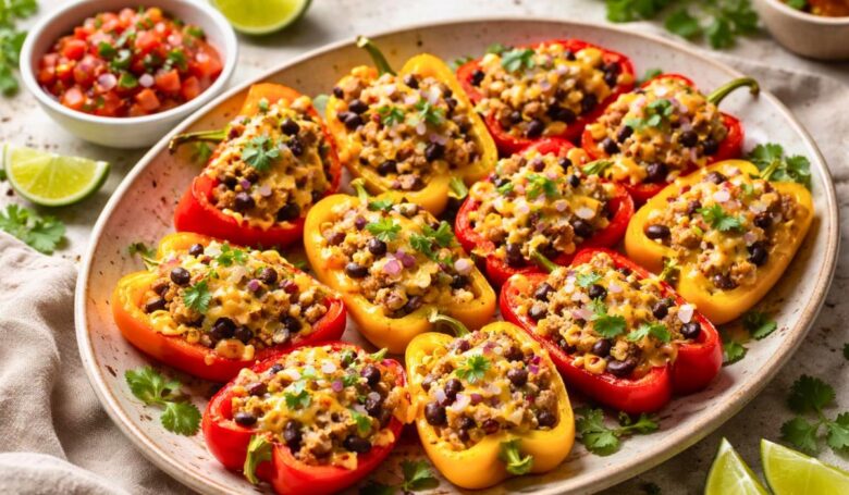 Bell Peppers Nachos Recipe