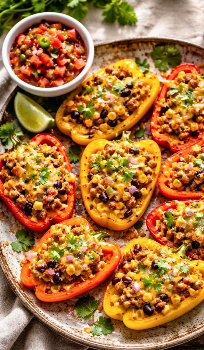 Bell Peppers Nachos Recipe