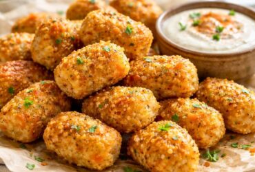 Boiled Cauliflower Tots Recipe