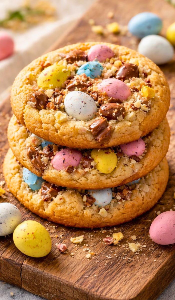 Cadbury Egg Cookies Recipe
