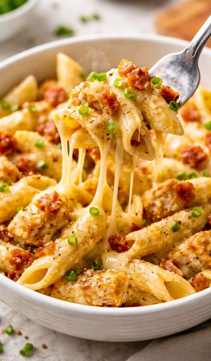Chicken Bacon Ranch Pasta Recipe
