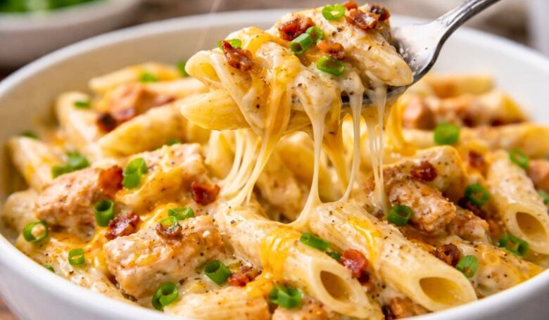 Chicken Bacon Ranch Pasta Recipe