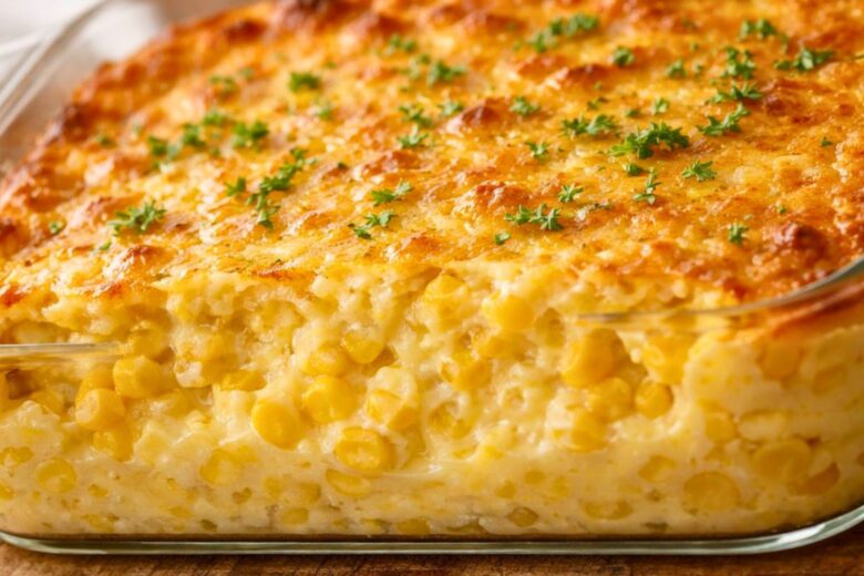 Creamy Nantucket Corn Pudding Recipe