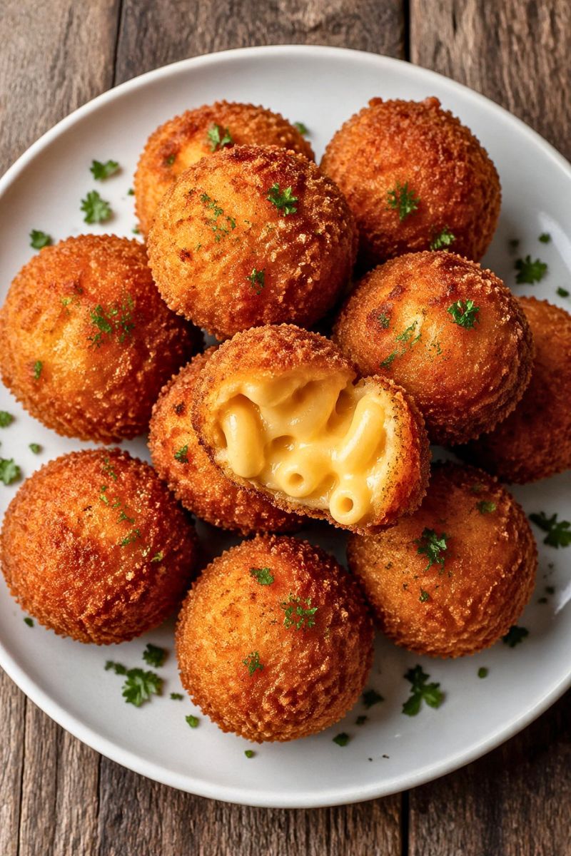 Crispy Fried Mac and Cheese Bites Recipe