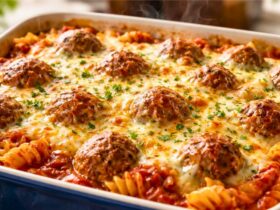 Dump and Bake Meatball Casserole Recipe