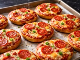 Easy Homemade Pizza Bagels Recipe