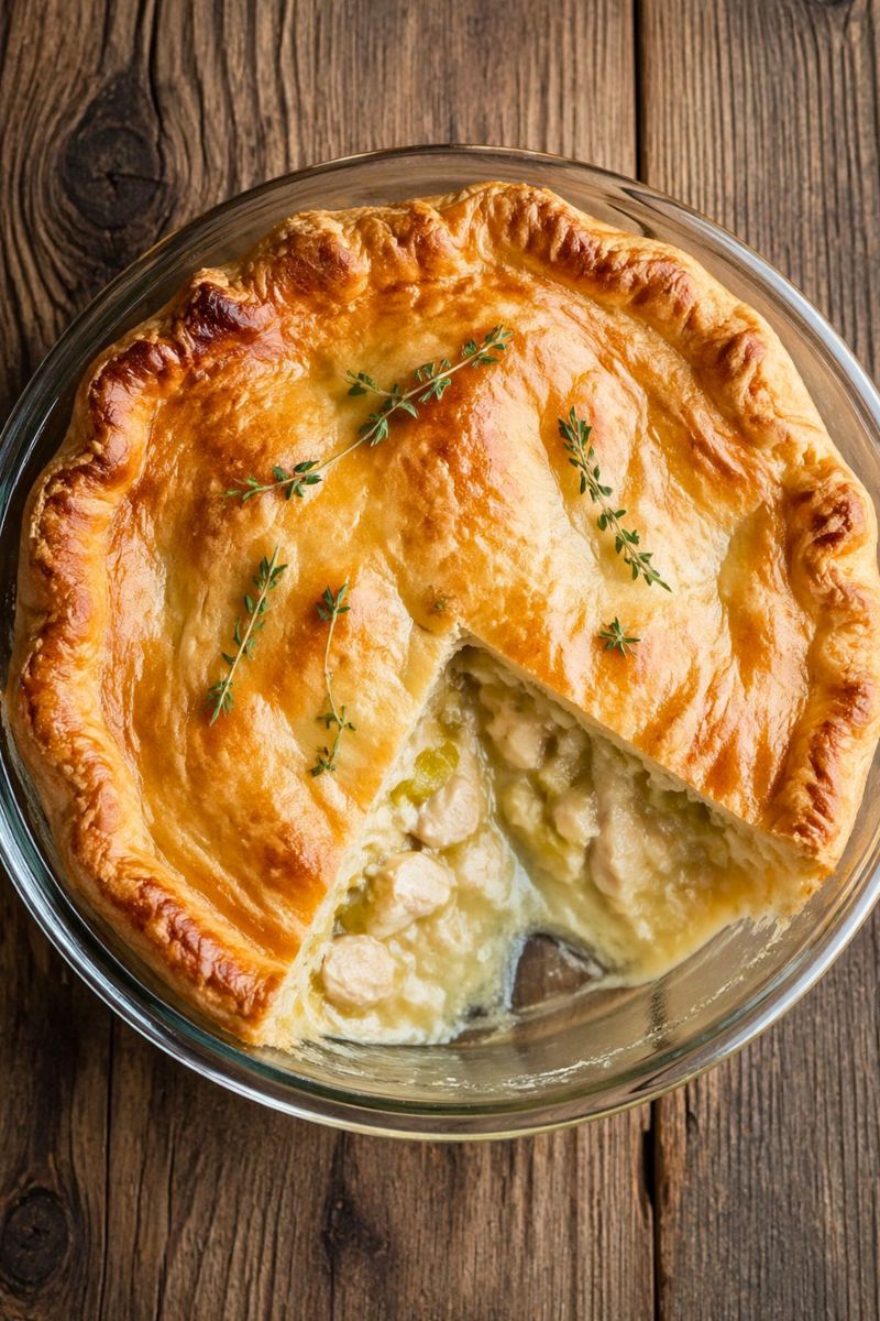Hairy Bikers Chicken and Leek Pie Recipe