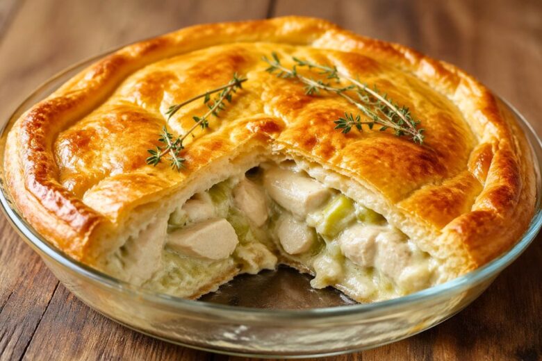 Hairy Bikers Chicken and Leek Pie Recipe