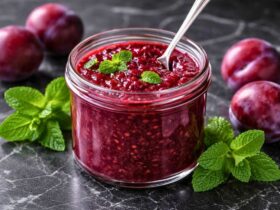 Homemade Mint and Plum Sauce Recipe Recipe