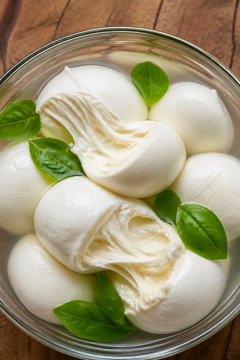 Homemade Mozzarella Cheese Recipe