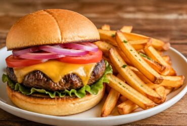 Joanna Gaines Burgers and Fries Recipe