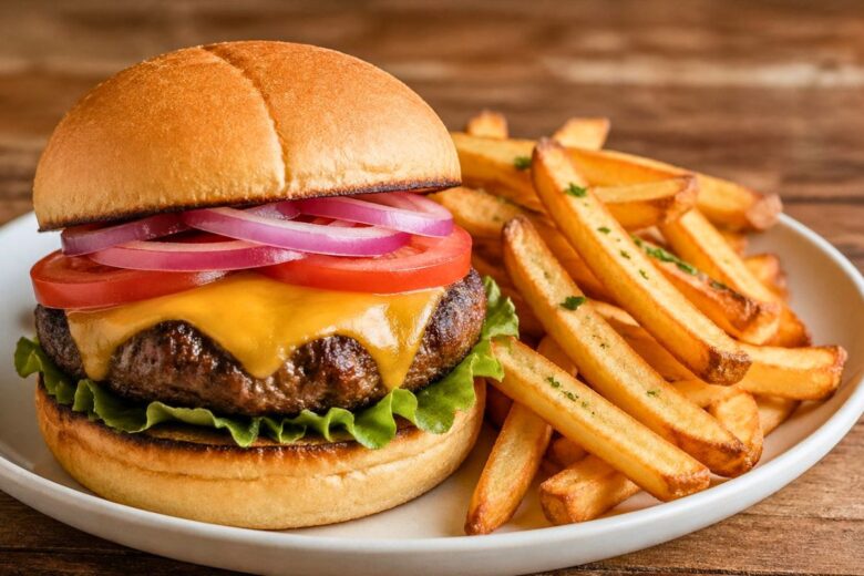 Joanna Gaines Burgers and Fries Recipe